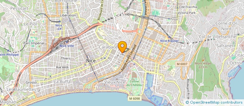 localisation de l'entreprise SARL PEREIRA à NICE
