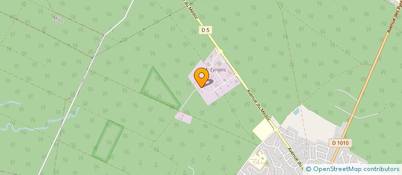 localisation de l'entreprise SARL PEREIRA DONY  LE BARP