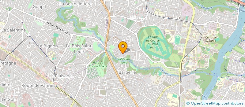 localisation de l'entreprise SARL PEREVOD à NANTES