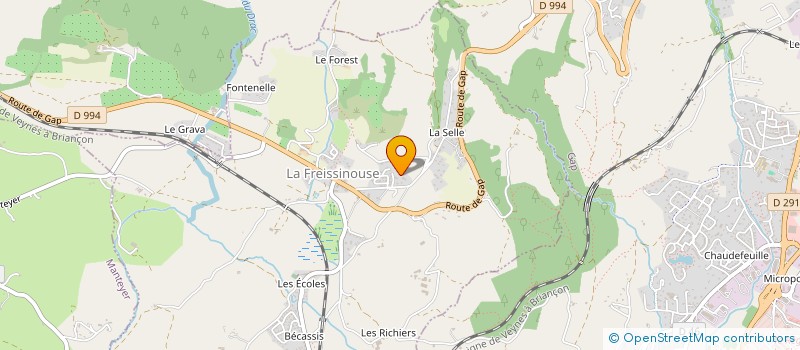 localisation de l'entreprise SARL PEREZ à LA FREISSINOUSE