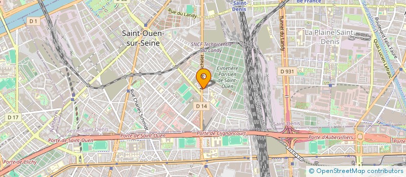 localisation de l'entreprise SARL PERFECT AUTO à SAINT-OUEN-SUR-SEINE
