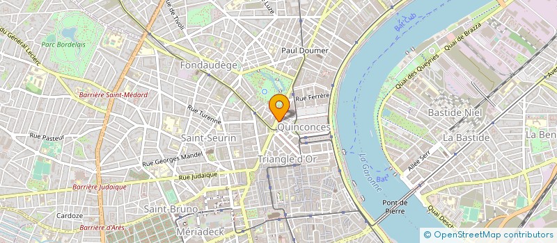 localisation de l'entreprise SARL PERFECT ONE à BORDEAUX