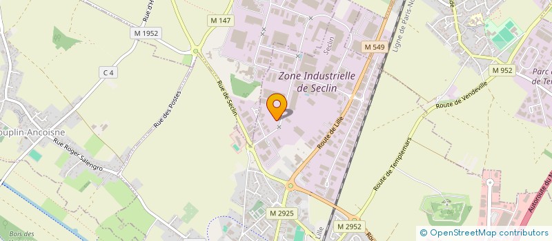 localisation de l'entreprise SARL PERFORMANCE IMPRESSION à SECLIN