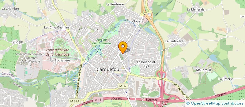 localisation de l'entreprise SARL PERICARPE à CARQUEFOU
