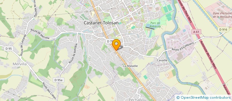 localisation de l'entreprise SARL PERIES à CASTANET-TOLOSAN