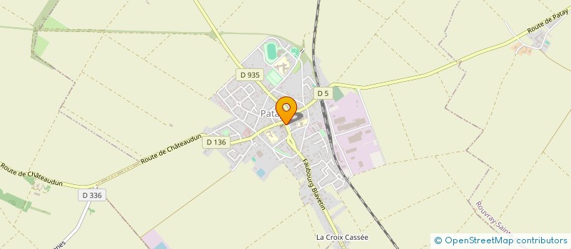 localisation de l'entreprise SARL PERINEAU à PATAY