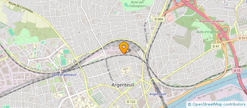 localisation de l'entreprise SARL PERMANENCE DU FROID à ARGENTEUIL