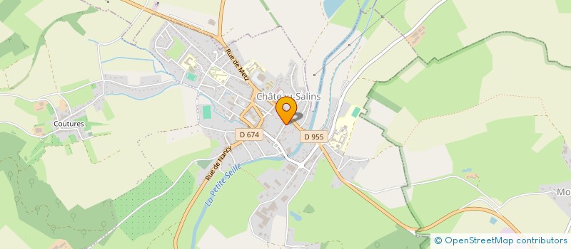 localisation de l'entreprise SARL PERNET à CHATEAU-SALINS