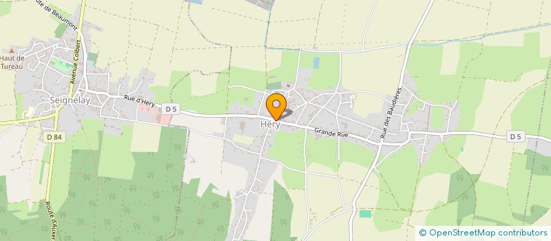 localisation de l'entreprise SARL PERNOT à HERY