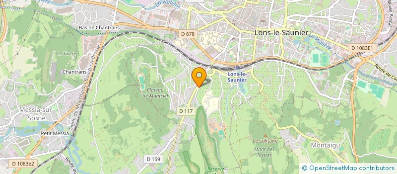 localisation de l'entreprise SARL PERNOT à LONS-LE-SAUNIER