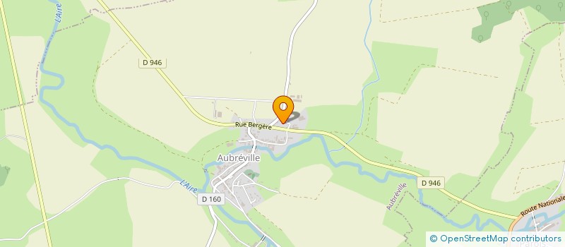 localisation de l'entreprise SARL PEROTIN à AUBREVILLE