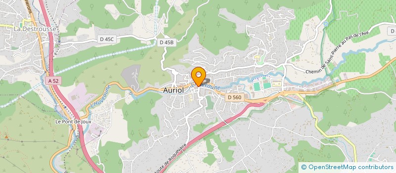 localisation de l'entreprise SARL PEROTTINO IMMOBILIER à AURIOL
