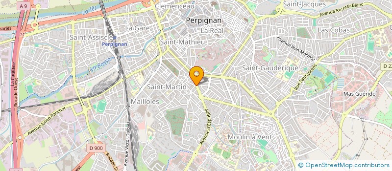 localisation de l'entreprise SARL PERPINYA à PERPIGNAN