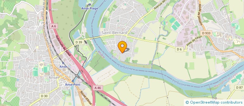 localisation de l'entreprise SARL PERRAUD à SAINT-BERNARD
