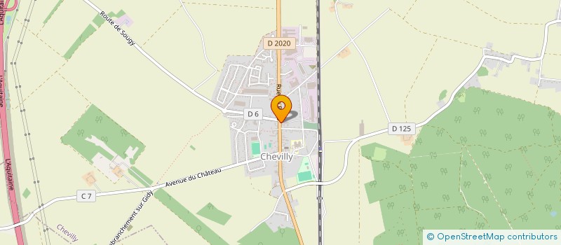 localisation de l'entreprise SARL PERRAULT à CHEVILLY