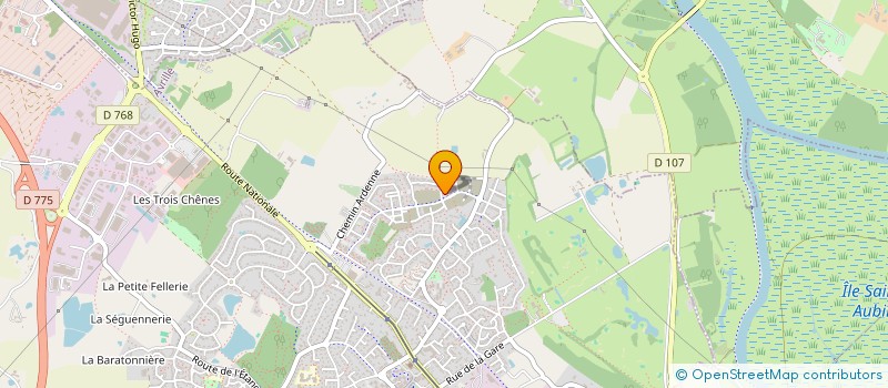 localisation de l'entreprise SARL PERRAULT  AVRILLE