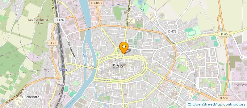 localisation de l'entreprise SARL PERRICHON SIMON à SENS