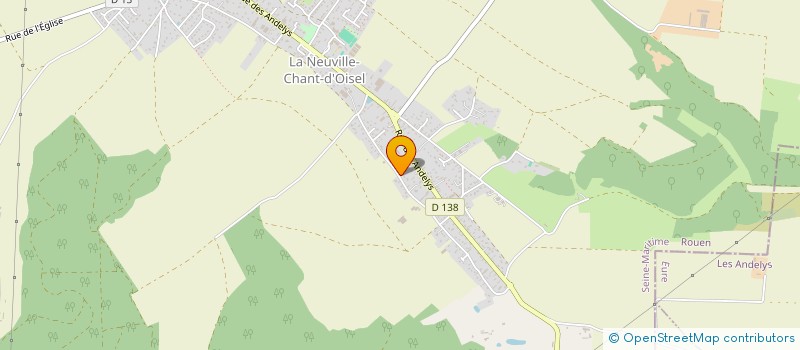 localisation de l'entreprise SARL PERRIN  LA NEUVILLE-CHANT-D'OISEL