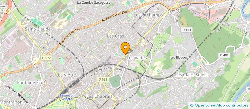 localisation de l'entreprise SARL PERROT à BESANCON