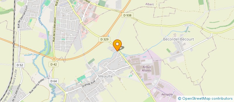 localisation de l'entreprise SARL PERS 95 à MEAULTE