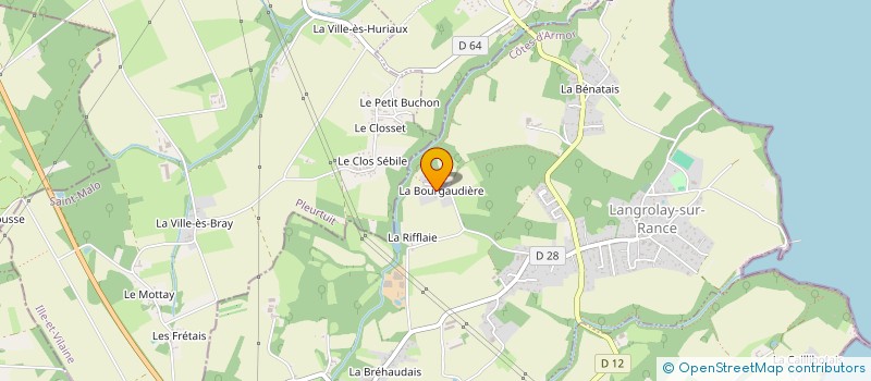 localisation de l'entreprise SARL PERSON à LANGROLAY-SUR-RANCE