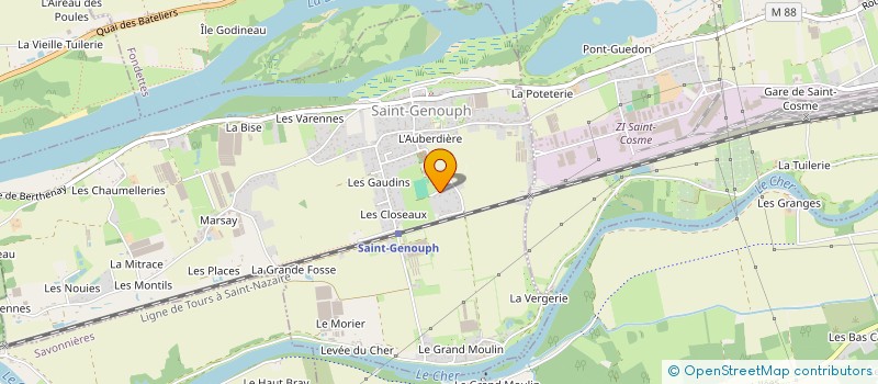 localisation de l'entreprise SARL PERSPECTIVES  BALLAN-MIRE