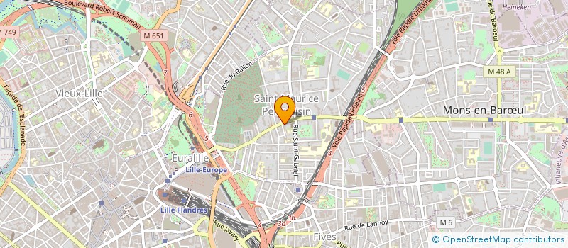 localisation de l'entreprise SARL PERTHAME à LILLE