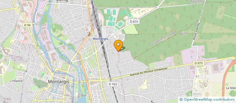 localisation de l'entreprise SARL PERVENCHES à MONTARGIS