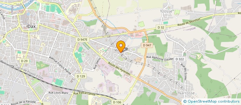 localisation de l'entreprise SARL PESENTI JEAN CLAUDE  NARROSSE