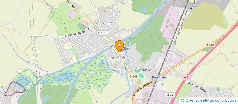 localisation de l'entreprise SARL PESLOYES à BOUCHAIN