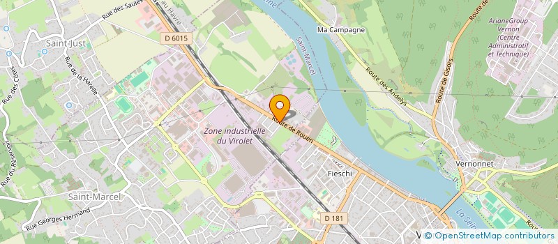 localisation de l'entreprise SARL PETALES ET ETAMINES à SAINT-MARCEL