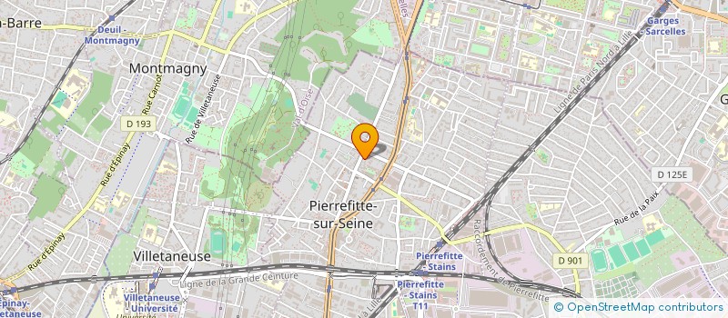 localisation de l'entreprise SARL PETIBAR à PIERREFITTE-SUR-SEINE