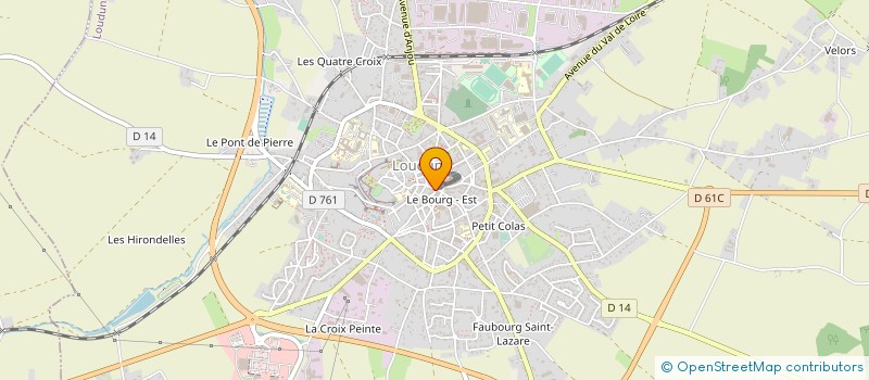 localisation de l'entreprise SARL PETIT à LOUDUN