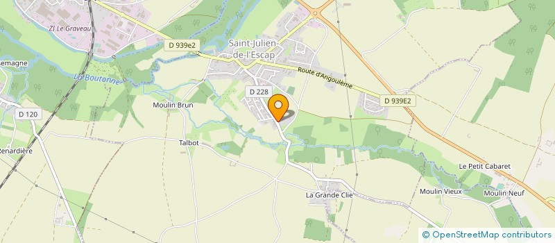 localisation de l'entreprise SARL PETIT ET RAUD à SAINT-JULIEN-DE-L'ESCAP