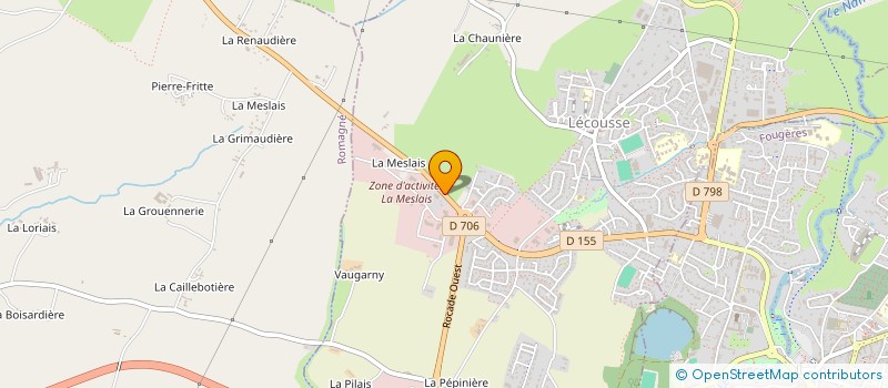 localisation de l'entreprise SARL PETIT PROMOTION  LECOUSSE