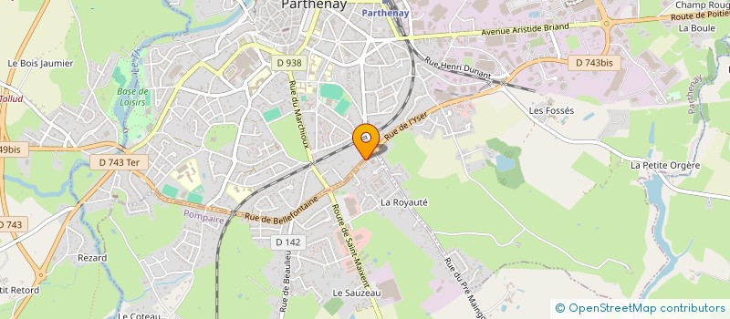 localisation de l'entreprise SARL PETITDIDIER  POMPAIRE