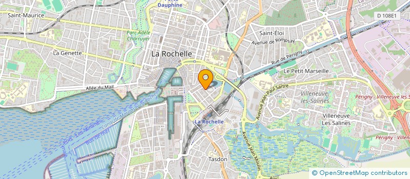 localisation de l'entreprise SARL PETITEAU  LA ROCHELLE