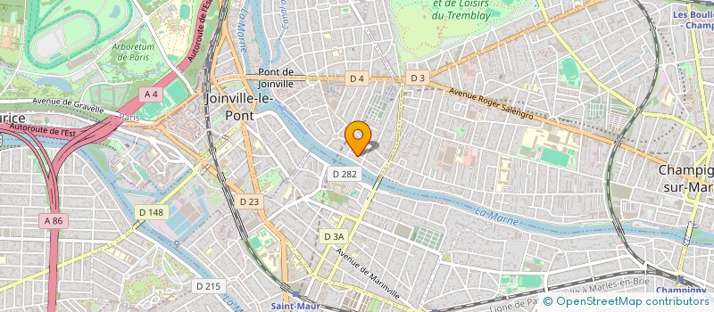 localisation de l'entreprise SARL PETRA à JOINVILLE-LE-PONT