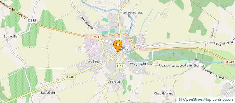 localisation de l'entreprise SARL PETRIMI à ROUILLAC