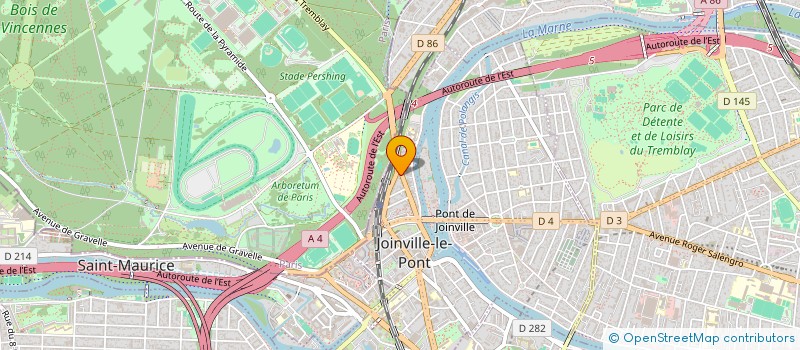 localisation de l'entreprise SARL PETROGES  JOINVILLE-LE-PONT