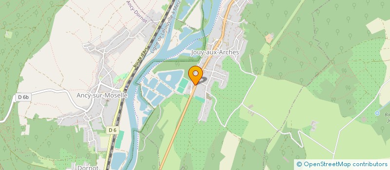 localisation de l'entreprise SARL PEZZOTTA  JOUY-AUX-ARCHES