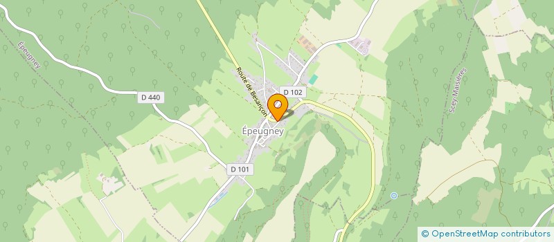 localisation de l'entreprise SARL PFEIFFER  EPEUGNEY