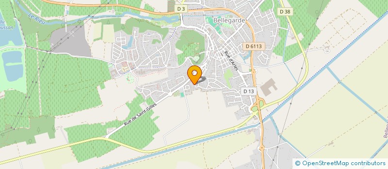 localisation de l'entreprise SARL PH.M  BELLEGARDE