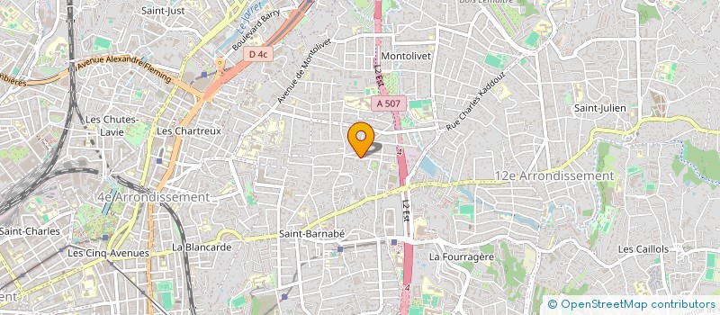 localisation de l'entreprise SARL PH MS ET ASSOCIES à MARSEILLE