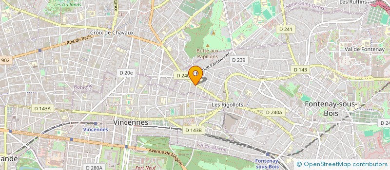 localisation de l'entreprise SARL PHAM à FONTENAY-SOUS-BOIS