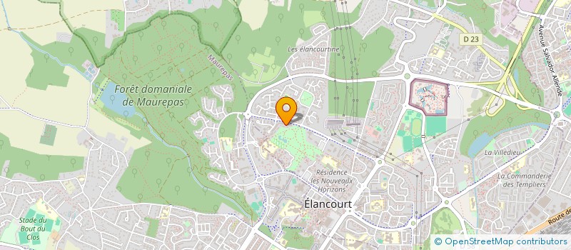 localisation de l'entreprise SARL PHARE OUEST PUBLISHING  ELANCOURT