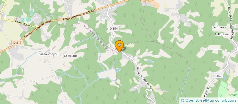 localisation de l'entreprise SARL PHARM O2 CONCEPT  SAINT-BARTHELEMY