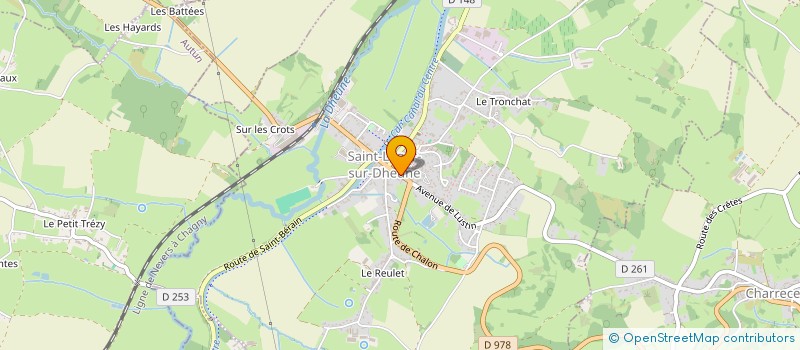 localisation de l'entreprise SARL PHARMACIE BOHL  SAINT-LEGER-SUR-DHEUNE