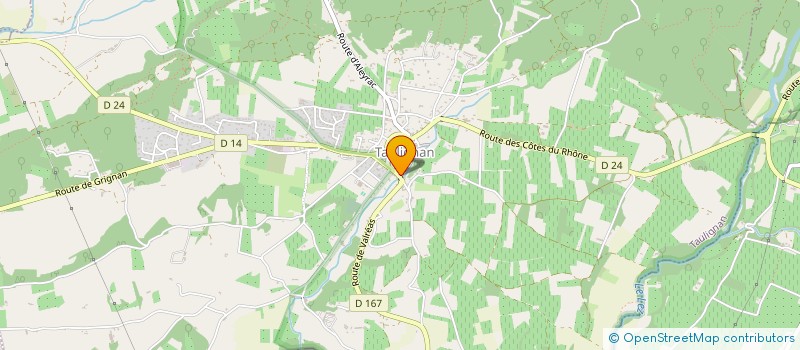 localisation de l'entreprise SARL PHARMACIE BOURRAT  TAULIGNAN