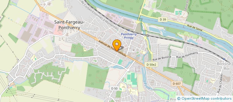 localisation de l'entreprise SARL PHARMACIE DES BORDES à SAINT-FARGEAU-PONTHIERRY
